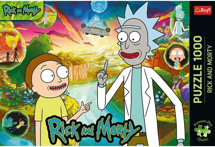 Produktbild Trefl Puzzle Premium Plus 1000 - Marvel Rick and Morty (1000 Teile)