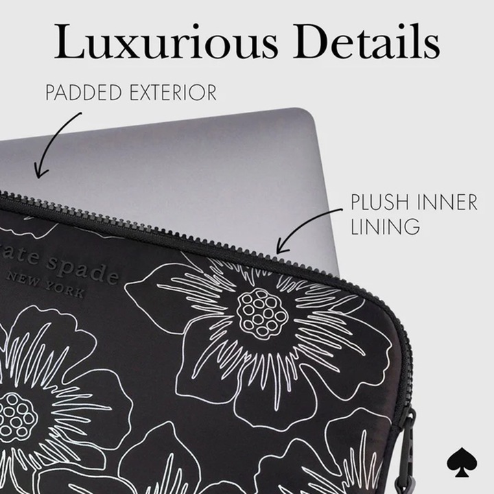Immagine prodotto Kate Spade Custodia Puffer - Pokrowiec MacBook Pro 16" / Laptop 16" (Hollyhock Iridescent Bl (16")
