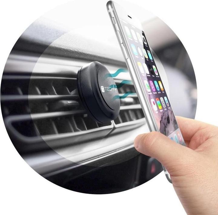 Image du produit Techly Porte-vent magnétique pour voiture Smartphone/GPS