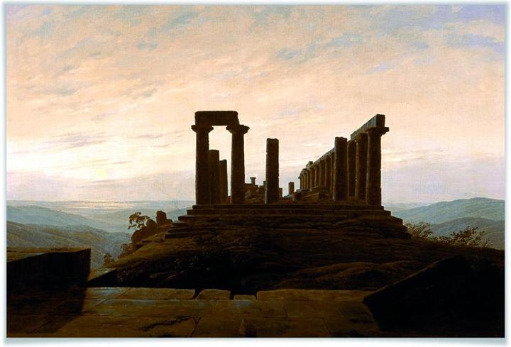 Image du produit Trenddeko Frederick - Le temple de Junon à Agrigente (45 x 30 cm)