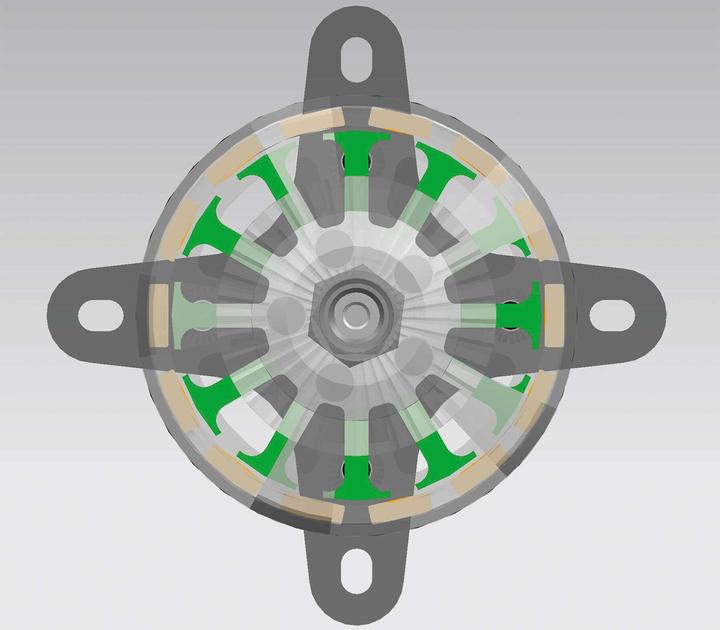 Produktbild Planet-Hobby JOKER 6360-8 V3 280 KV BRUSHLESS MOTOR