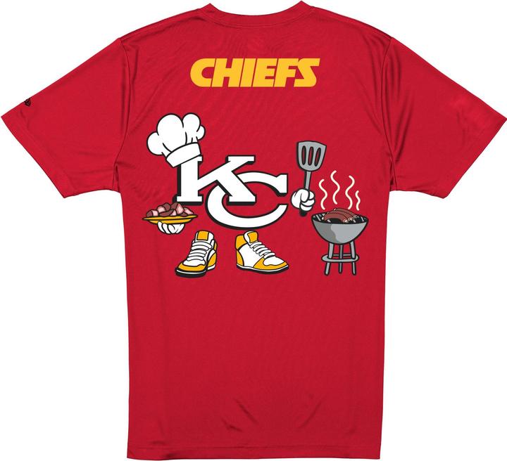 Actual product image New Era Oversized Shirt - BACKPRINT Kansas City Chiefs - S (S)
