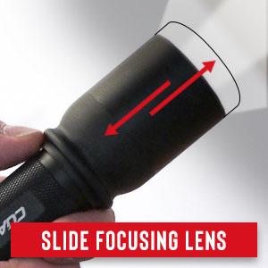 Produktbild Coast XP6R wiederaufladbare Taschenlampe 400 Lumen (9 cm, 400 lm)