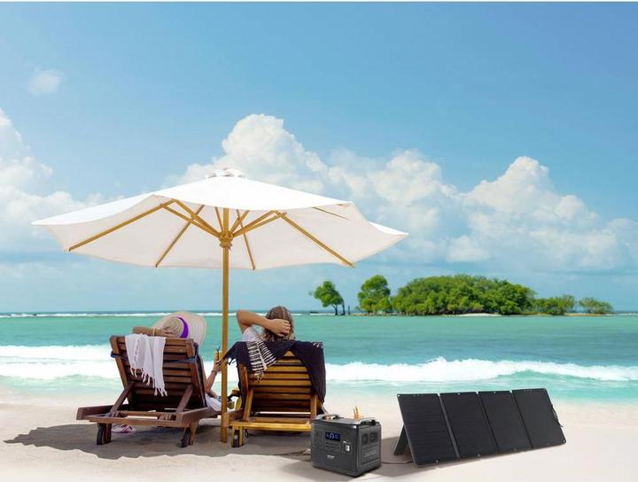 Produktbild Voltcraft VC-SP 120W 18V VC-13132620 Solar-Ladegerät Ladestrom Solarzelle 6.18 A (120 W, 4.64 kg)