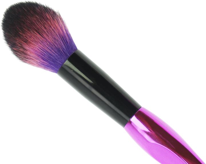 Produktbild Puderpinsel "Pink/Schwarz" feines Synthetik-Haar (Puder)