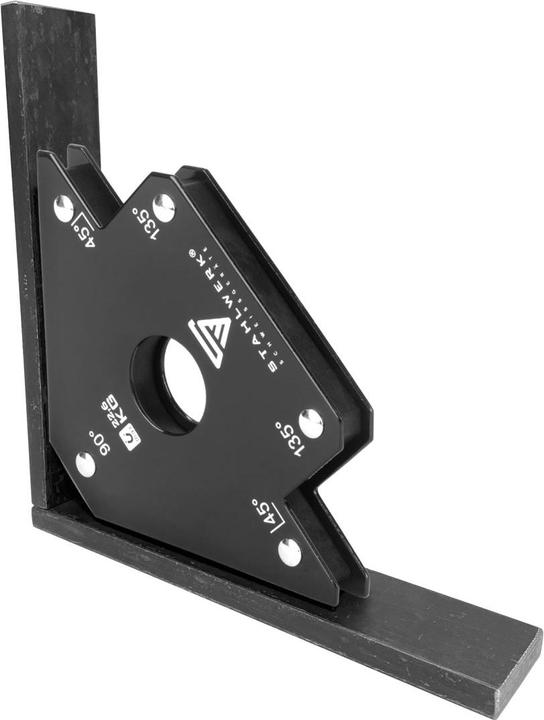 Image du produit Stahlwerk Équerre de soudage magnétique Set de 4 pièces 22,6 kg 50 lbs aimant de soudage pratique