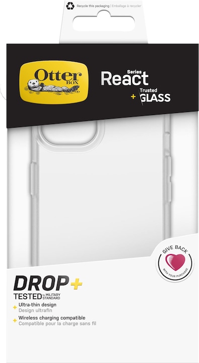 Actual product image OtterBox React + Glass Bundle - Kit (Apple iPhone 13)