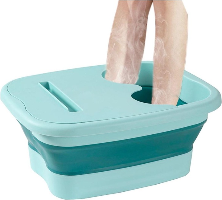 Actual product image König Design Faltbare Fussbadewanne Fussmassage Fussmassagegerät Fussbad Spa Pediküre 21 Liter