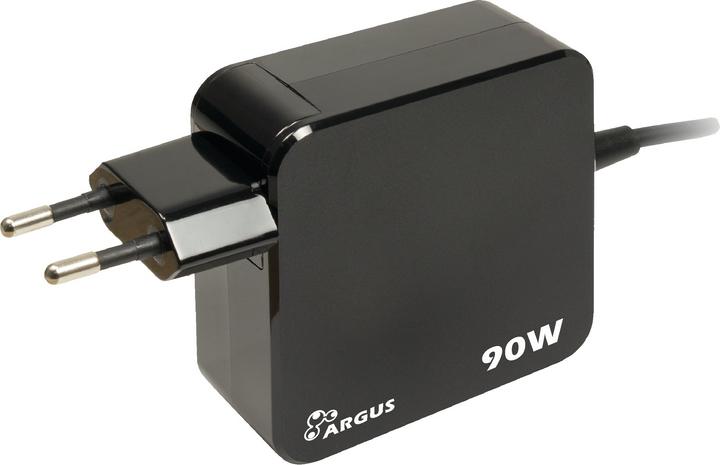 Actual product image Intertech Inter-Tech PD-Charger USB C,PSU PD-2090, PD 90W, black (90 W)