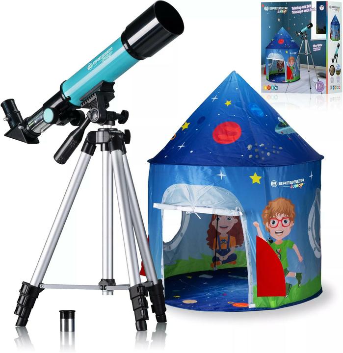 Produktbild Bresser Teleskopas JUNIOR 50/360 su palapine