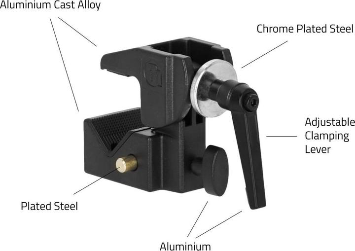 Actual product image Adam Hall SUPER CLAMP MK2 SET 1 Universal hook