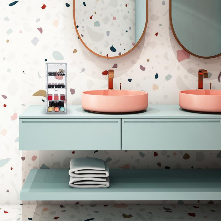 Actual product image Relaxdays cosmetics organiser