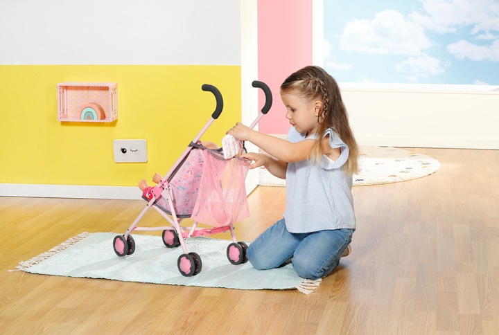 Actual product image Zapf Creation Baby born pushchair with bag