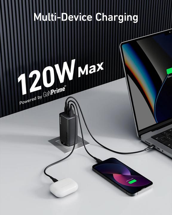 Immagine prodotto Anker 737 GaN III (120 W)