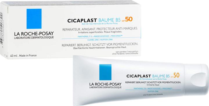 Image du produit La Roche Posay Cicaplast Baume (Crème solaire, SPF 50, 40 ml, 60 g)