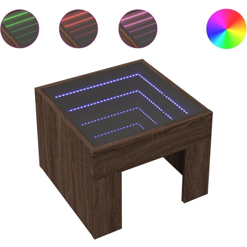 VidaXL, Couchtisch + Beistelltisch, Levon (40 x 40 x 30 cm)