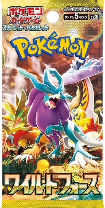 Produktbild Pokémon Scarlet & Violet Wild Force (sv5K) Booster Display (Japanisch, Booster Display)