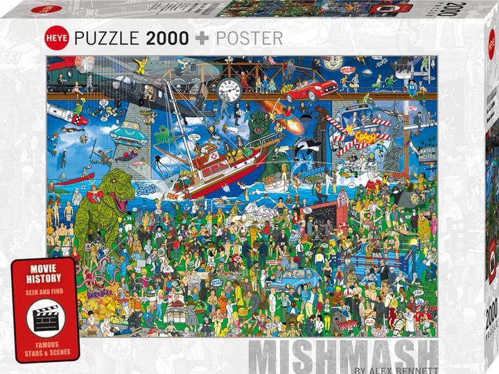 Immagine prodotto Heye Movie History 2000 Telie (2000 pezzi)