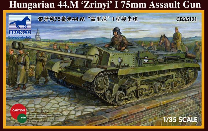 Produktbild Bronco Hungarian 75mm Assault Gun 44.M Zrinyi I
