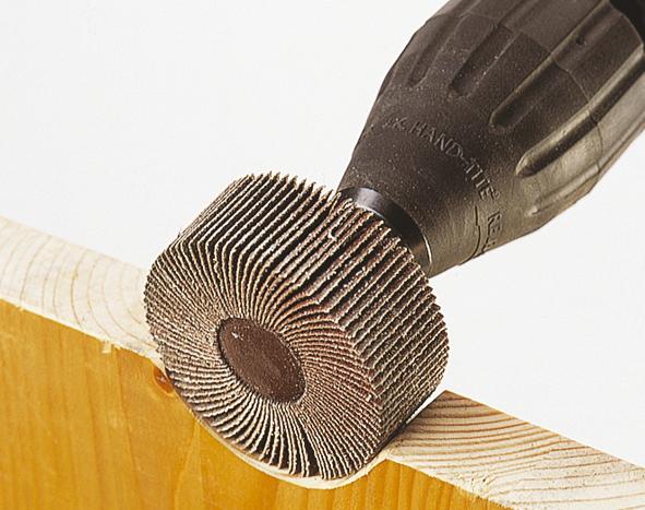 Produktbild wolfcraft wolfcraft 1 Fächerschleifer S=6mm K60 ø80x30mm (60)