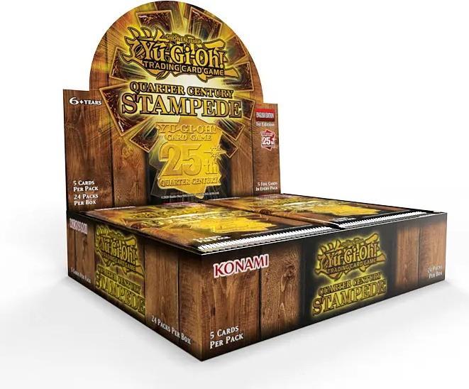 Actual product image Yu-Gi-Oh Quarter Century Stampede (English, Booster display)
