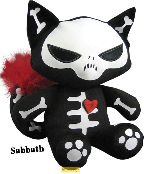 Produktbild Toynami Emily the Strange peluche Sabbath 20 cm (20 cm)