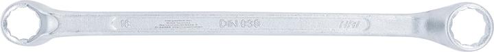 Actual product image BGS Double Ring Spanner, offset 16 x 17 mm (16 mm, 17 mm)