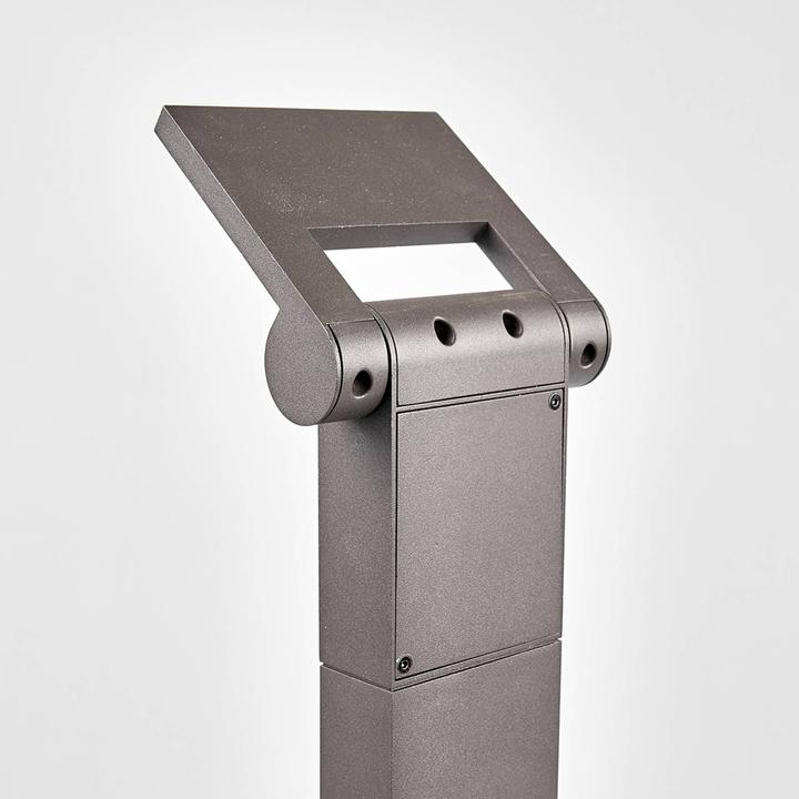 Image du produit Lucande Marius LED Garden Light H80 w/Sensor Graphite (600 lm, IP54)