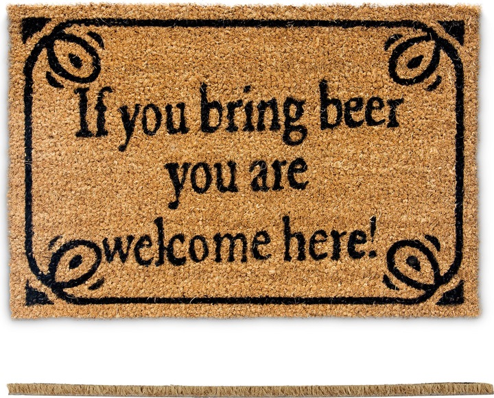 Produktbild Relaxdays Bring Beer (40 x 60 x 1 cm)