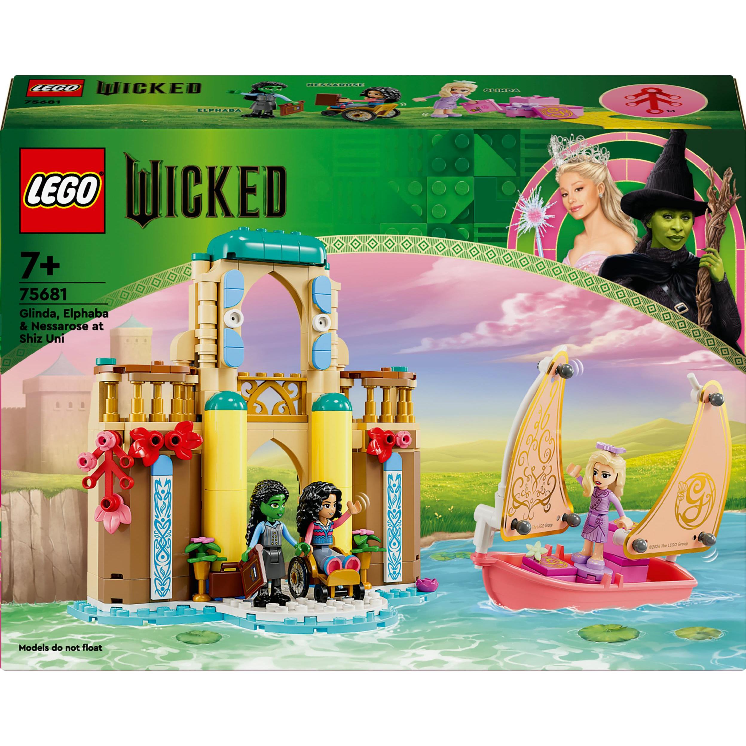LEGO Glinda, Elphaba und Nessarose an der Universität Shiz (75681, LEGO Wicked)