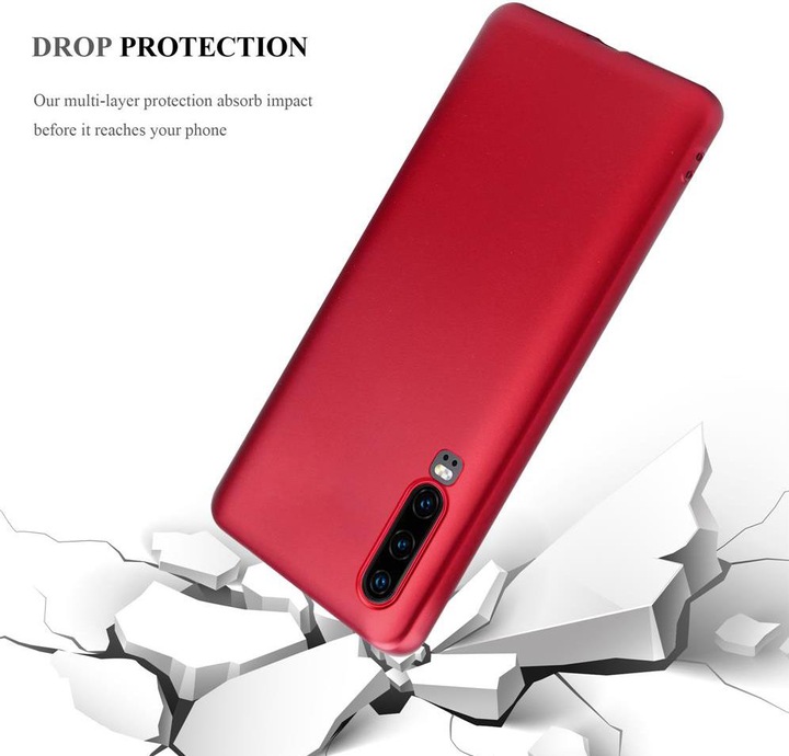 Produktbild Cadorabo TPU Matt Metallic Hülle (Huawei P30)