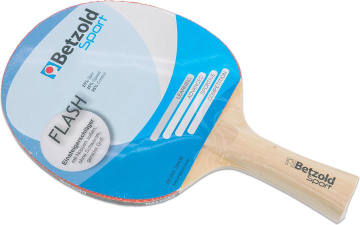 Actual product image Betzold Sport Table tennis bats Flash, set of 10