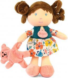 Produktbild Doudou et Compagnie Schmusepuppe Blumenkleid 20cm