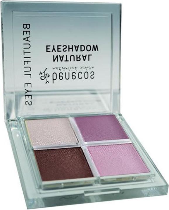 Actual product image Benecos Quattro Eyeshadow Beautiful eye (multicolour)