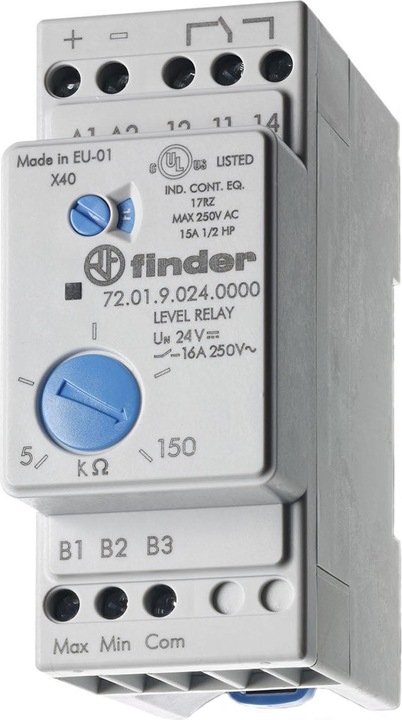 Immagine prodotto Finder Niveau-Überwachungsrelais 1W,16A,Spsp.230VAC 72.01.8.240.0000