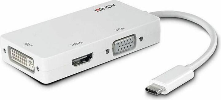Produktbild Lindy USB 3.1 Typ C zu (DVI, HDMI, VGA, 8.50 cm)