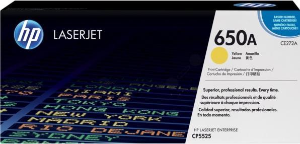 Produktbild HP Toner yellow Orig.Nr. CE272AC (Y)