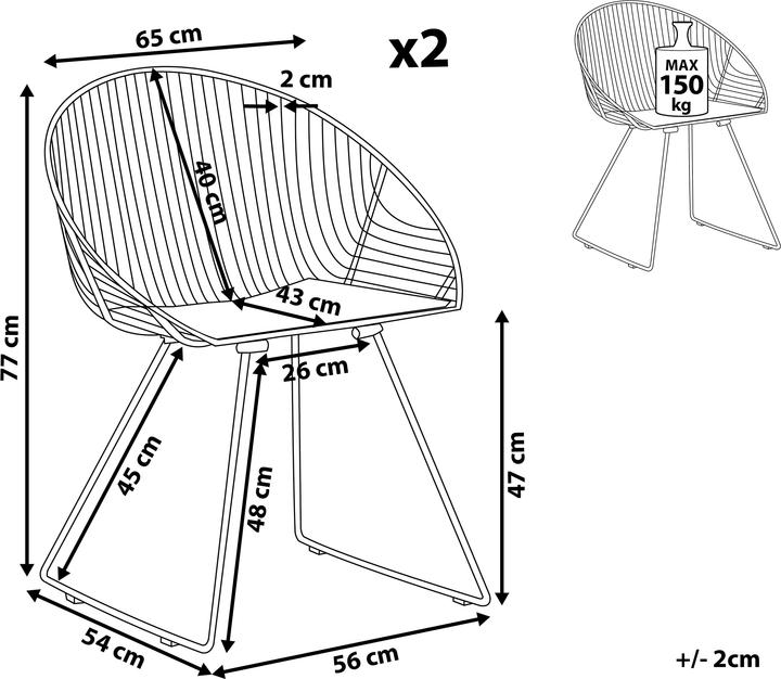 Image du produit Beliani Aurora