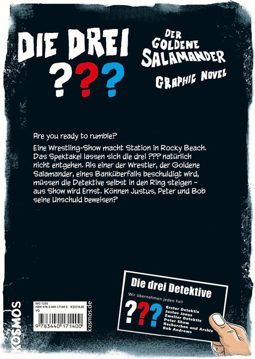 Produktbild Kosmos Die drei??? Der Goldene Salamander (Deutsch, Calle Claus, Christopher Tauber, 2021)