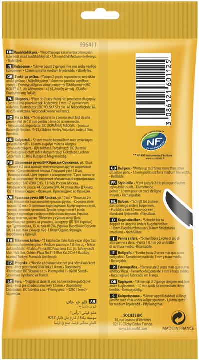 Image du produit Bic Cristal (Transparent, 10 x)