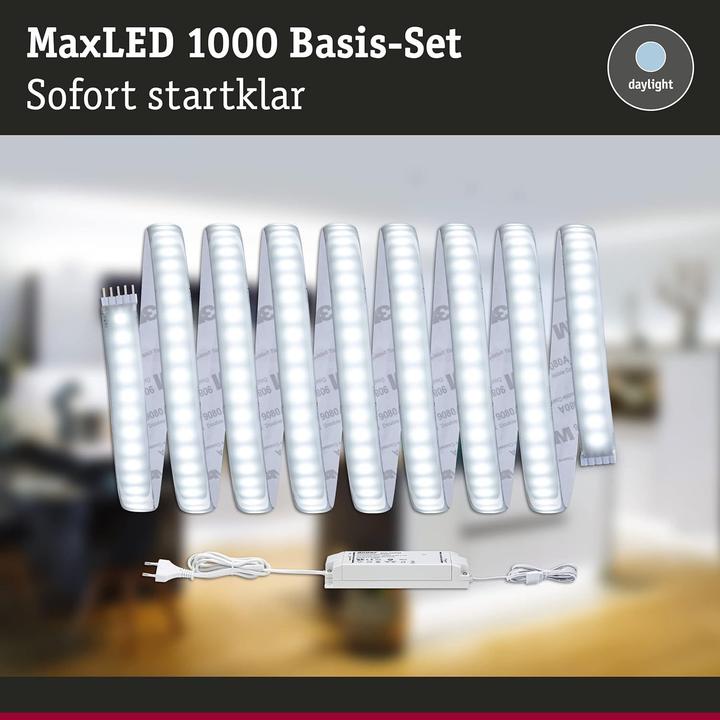 Produktbild Paulmann MaxLED 500 Stripe Set (Kaltweiss, 300 cm, Indoor)