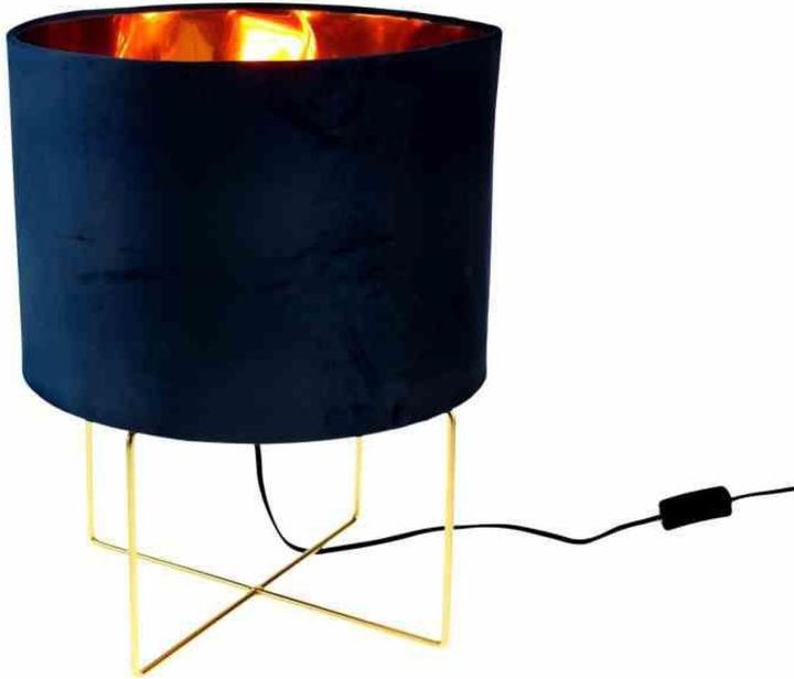 Werner Voss GmbH Table lamp Trixi blue/gold
