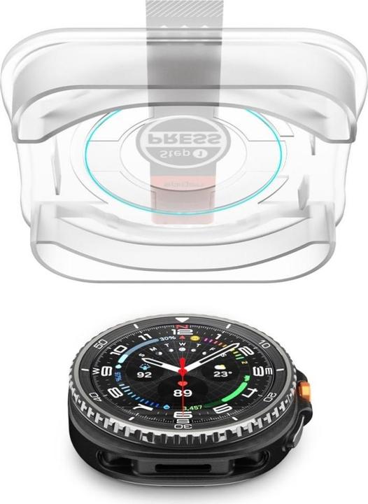 Immagine prodotto Spigen - Glas.tR EZ Fit (2 pack) - Samsung Galaxy Watch8 Classic - Clear