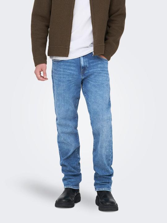 Produktbild Only & Sons Slim Fit Mittlere Taille Jeans Normal geschnitten jeans (W34/L34)