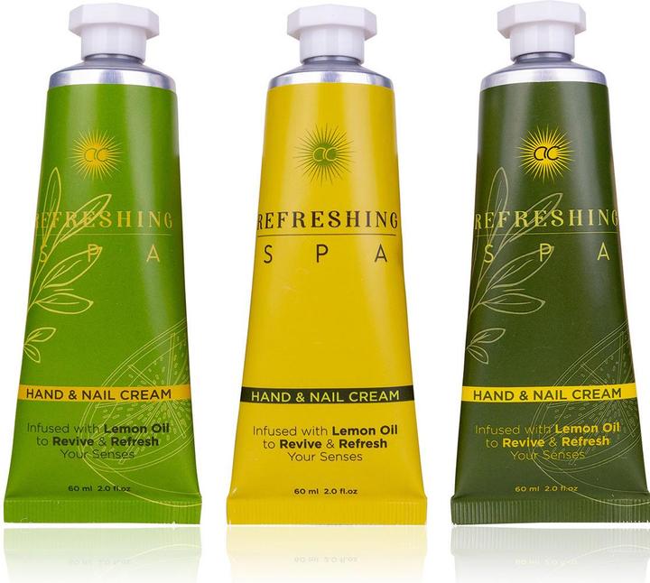 Immagine prodotto Roost Set per la cura delle mani REFRESHING SPA 6057740 Fragranza: Limone e Gelsomino (Set per la cura del corpo)