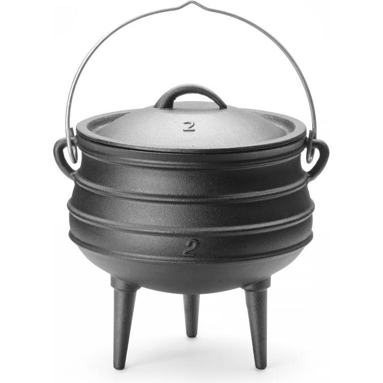 Thumbnail - Hendi Gusseisentopf Schwarz, Pfanne + Kochtopf, Schwarz