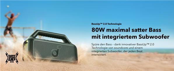Actual product image soundcore Boom 2 (24 h, Rechargeable battery operated)