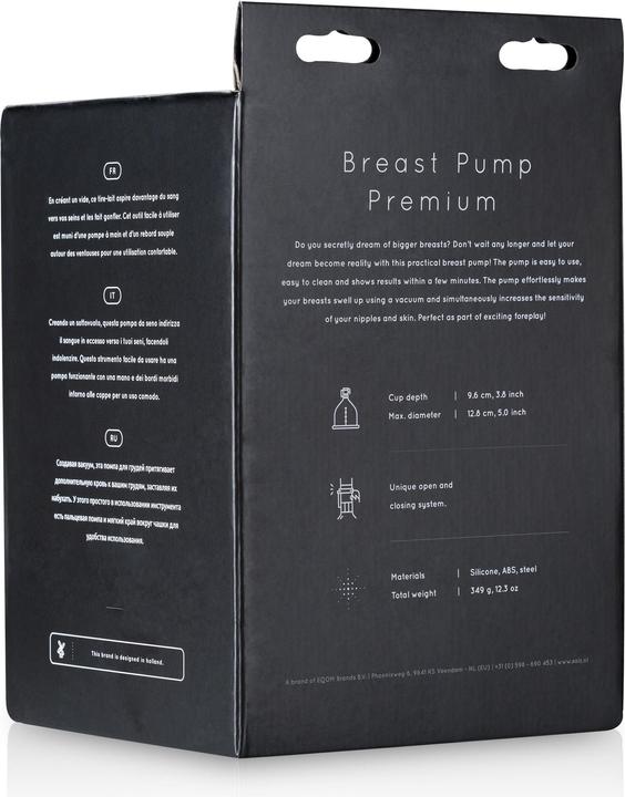 Actual product image Saiz Premium Brustpumpe