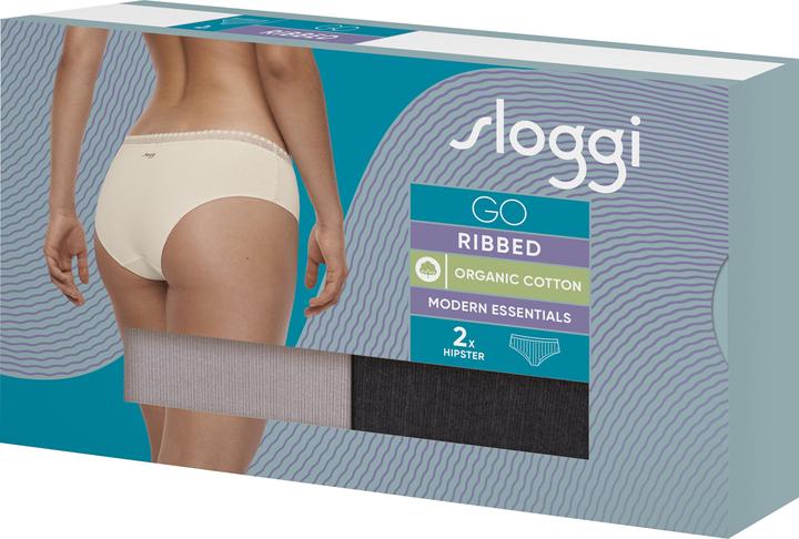 Immagine prodotto Sloggi GO Ribbed Hipster C2P (XL, Confezione da 2)
