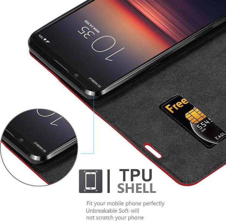 Productafbeelding Cadorabo Boek Onzichtbare Magneethoes (Sony Xperia 1 II)